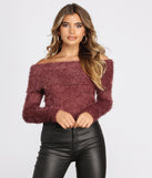 All About The Fuzz Knit Sweater