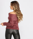 All About The Fuzz Knit Sweater