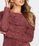 All About The Fuzz Knit Sweater