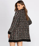 Confetti Knit Oversized Cardigan