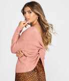 Must Have Knot Back Sweater