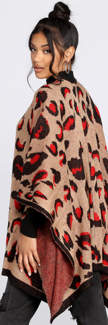 Cozy Leopard Print Kimono for 2022 festival outfits, festival dress, outfits for raves, concert outfits, and/or club outfits