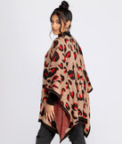 Cozy Leopard Print Kimono for 2022 festival outfits, festival dress, outfits for raves, concert outfits, and/or club outfits