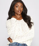 With fun and flirty details, Keeping Knit Stylish Twist Knot Sweater shows off your unique style for a trendy outfit for the summer season!