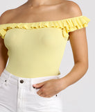 With fun and flirty details, Miss Pretty Ruffle Crop Top shows off your unique style for a trendy outfit for the summer season!