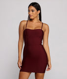 Major Babe Bandage Spaghetti Strap Mini Dress creates the perfect spring wedding guest dress or cocktail attire with stylish details in the latest trends for 2023!