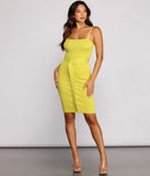 Belted Sophistication Sleeveless Mini Dress