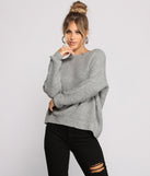 With fun and flirty details, Twist and Stun Open Back Sweater shows off your unique style for a trendy outfit for the summer season!