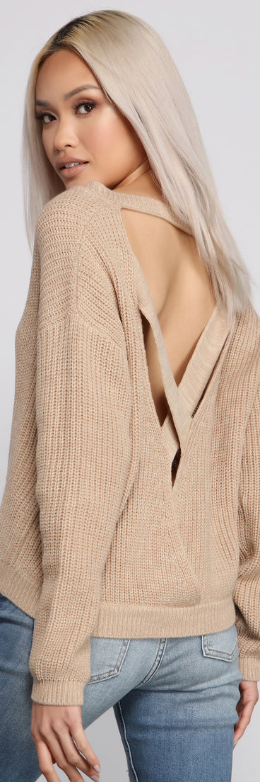 With fun and flirty details, Cozy And Chic V Neck Sweater shows off your unique style for a trendy outfit for the summer season!