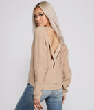 With fun and flirty details, Cozy And Chic V Neck Sweater shows off your unique style for a trendy outfit for the summer season!