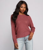 With fun and flirty details, Loving Knit Basic Open Back Sweater shows off your unique style for a trendy outfit for the summer season!