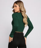 With fun and flirty details, Ribbed Knit Cropped Button-Down Cardigan shows off your unique style for a trendy outfit for the summer season!