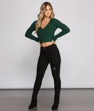 With fun and flirty details, Ribbed Knit Cropped Button-Down Cardigan shows off your unique style for a trendy outfit for the summer season!