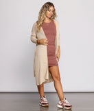 The Every Day Ribbed Tie Waist Cardigan helps create the best summer outfit for a look that slays at any event or occasion!