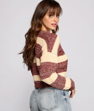 With fun and flirty details, All About The Stripes Cropped Sweater shows off your unique style for a trendy outfit for the summer season!