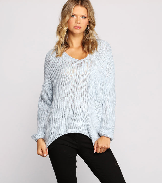 With fun and flirty details, Weekend Chill V-Neck Sweater shows off your unique style for a trendy outfit for the summer season!