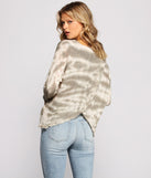 With fun and flirty details, Major Tie Dye Moment Crew Neck Sweater shows off your unique style for a trendy outfit for the summer season!