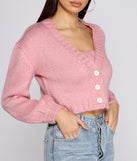With fun and flirty details, Cute And Chic Sweater Knit Cardigan shows off your unique style for a trendy outfit for the summer season!