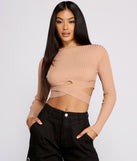 With fun and flirty details, Trendy Girl Ribbed Knit Cropped Sweater shows off your unique style for a trendy outfit for the summer season!