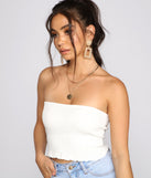 With fun and flirty details, Basic Vibes Smocked Tube Top shows off your unique style for a trendy outfit for the summer season!
