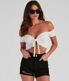 Tied and Fab Crop Top is a fire pick to create 2023 festival outfits, concert dresses, outfits for raves, or to complete your best party outfits or clubwear!