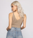 With fun and flirty details, Casually Chic Sleeveless Crop Top shows off your unique style for a trendy outfit for the summer season!