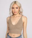 With fun and flirty details, Casually Chic Sleeveless Crop Top shows off your unique style for a trendy outfit for the summer season!