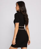 Preppy Vibes Collared Mini Dress
