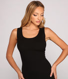 Stylish Twist Ribbed Knit Midi Dress creates the perfect spring wedding guest dress or cocktail attire with stylish details in the latest trends for 2023!