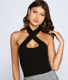 With fun and flirty details, Sultry Stylish Moment Halter Top shows off your unique style for a trendy outfit for the summer season!