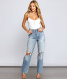 With fun and flirty details, Simply Chic Sleeveless Bodysuit shows off your unique style for a trendy outfit for the summer season!