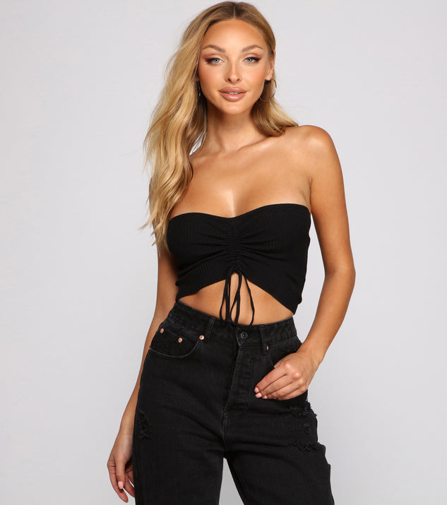 Trendy tube deals tops