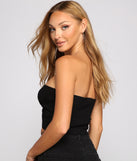 With fun and flirty details, Sultry Stylish Basic Tube Top shows off your unique style for a trendy outfit for the summer season!