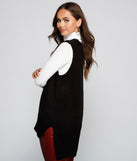 With fun and flirty details, Layer On Those Basics Sweater Vest shows off your unique style for a trendy outfit for the summer season!