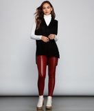 With fun and flirty details, Layer On Those Basics Sweater Vest shows off your unique style for a trendy outfit for the summer season!