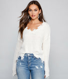 With fun and flirty details, Major Destruction Knit Sweater shows off your unique style for a trendy outfit for the summer season!