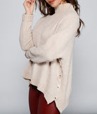 With fun and flirty details, Casual And Cozy Chenille Sweater shows off your unique style for a trendy outfit for the summer season!