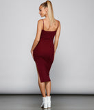 Chic And Seamless Midi Sweater Dress