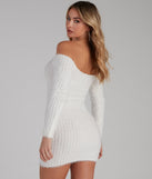 Best Of Both Worlds Eyelash Knit Dress