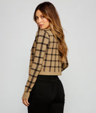 With fun and flirty details, Plaid Daze Cropped Cardigan shows off your unique style for a trendy outfit for the summer season!