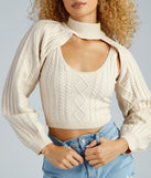 With fun and flirty details, Autumn Harvest Mock Neck Sweater Top shows off your unique style for a trendy outfit for the summer season!