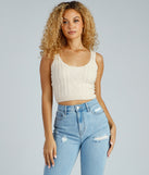 You’ll look stunning in the Autumn Harvest Scoop Neck Crop Tank when paired with its matching separate to create a glam clothing set perfect for a New Year’s Eve Party Outfit or Holiday Outfit for any event!