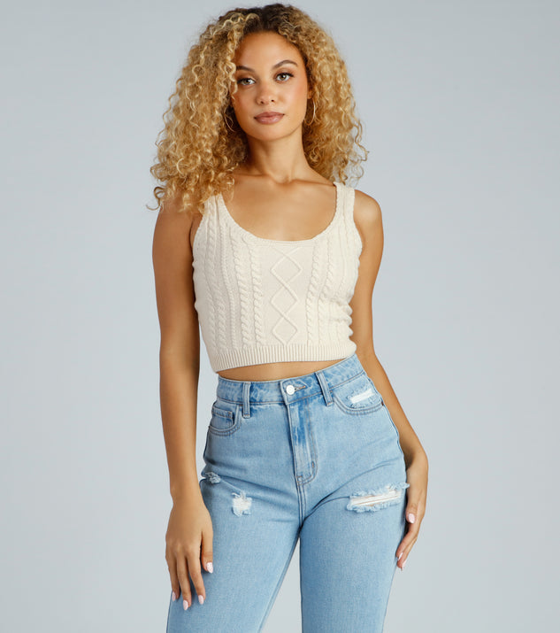 You’ll look stunning in the Autumn Harvest Scoop Neck Crop Tank when paired with its matching separate to create a glam clothing set perfect for a New Year’s Eve Party Outfit or Holiday Outfit for any event!