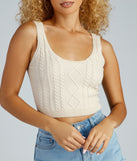 With fun and flirty details, Autumn Harvest Scoop Neck Crop Tank shows off your unique style for a trendy outfit for the summer season!