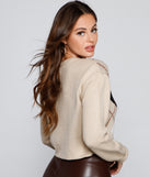 With fun and flirty details, Seasons Change Argyle Crop Sweater shows off your unique style for a trendy outfit for the summer season!
