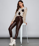 With fun and flirty details, Seasons Change Argyle Crop Sweater shows off your unique style for a trendy outfit for the summer season!