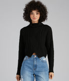 With fun and flirty details, Trendy Staples Scallop Hem Sweater shows off your unique style for a trendy outfit for the summer season!