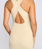 Casual-Chic Sweater Knit Dress for 2022 festival outfits, festival dress, outfits for raves, concert outfits, and/or club outfits