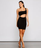 Cut Above The Rest Ribbed Knit Mini Dress helps create the best bachelorette party outfit or the bride's sultry bachelorette dress for a look that slays!