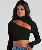 With fun and flirty details, Bold Beauty Ribbed Cutout Crop Top shows off your unique style for a trendy outfit for the summer season!